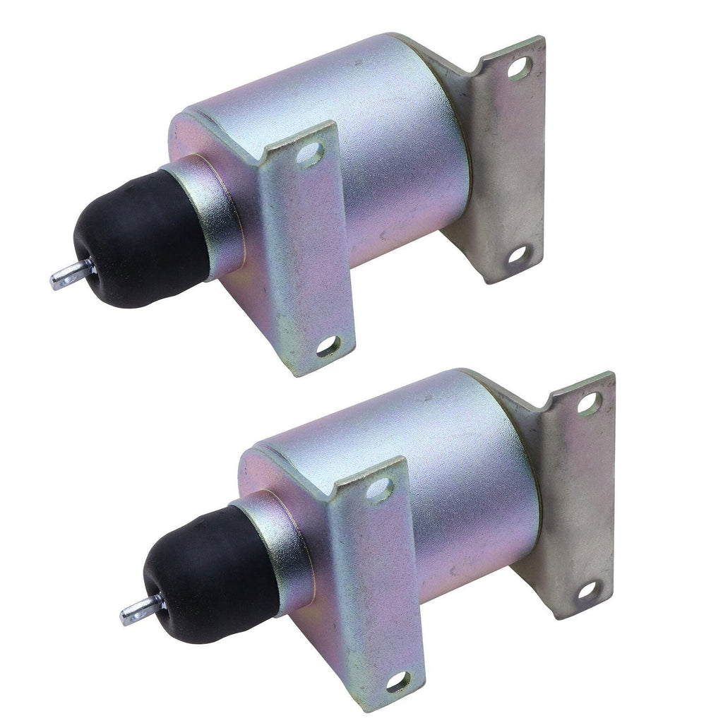 2X Fuel Stop Solenoid MPN0457 For Thermo King SB-100 SB-110 SB-190 SB-200 SB-210