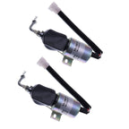2PCS Fuel Shutoff Solenoid 1751ES-12E7UC5B1S1 For Tractor Woodward 1700 Series