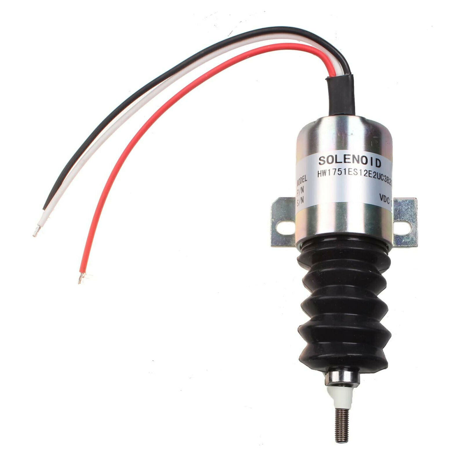 SA-3978,1751ES-12E2UC3B2S5 12V Shut Down Solenoid For Woodward 12V 3 Wires 1700