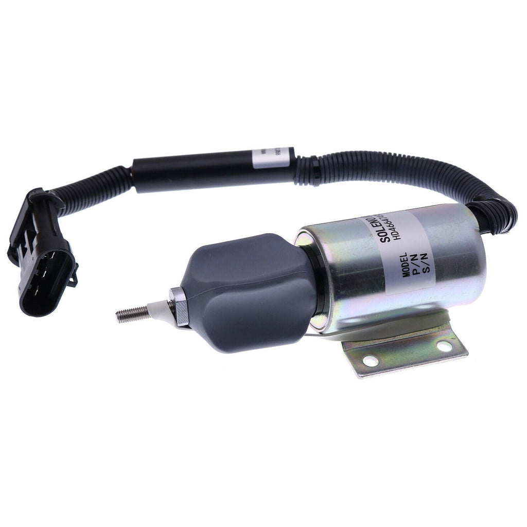 12V Fuel Solenoid 59009134 6785-2312 For Ingersoll Rand SD-105DX SD-77DX-TF