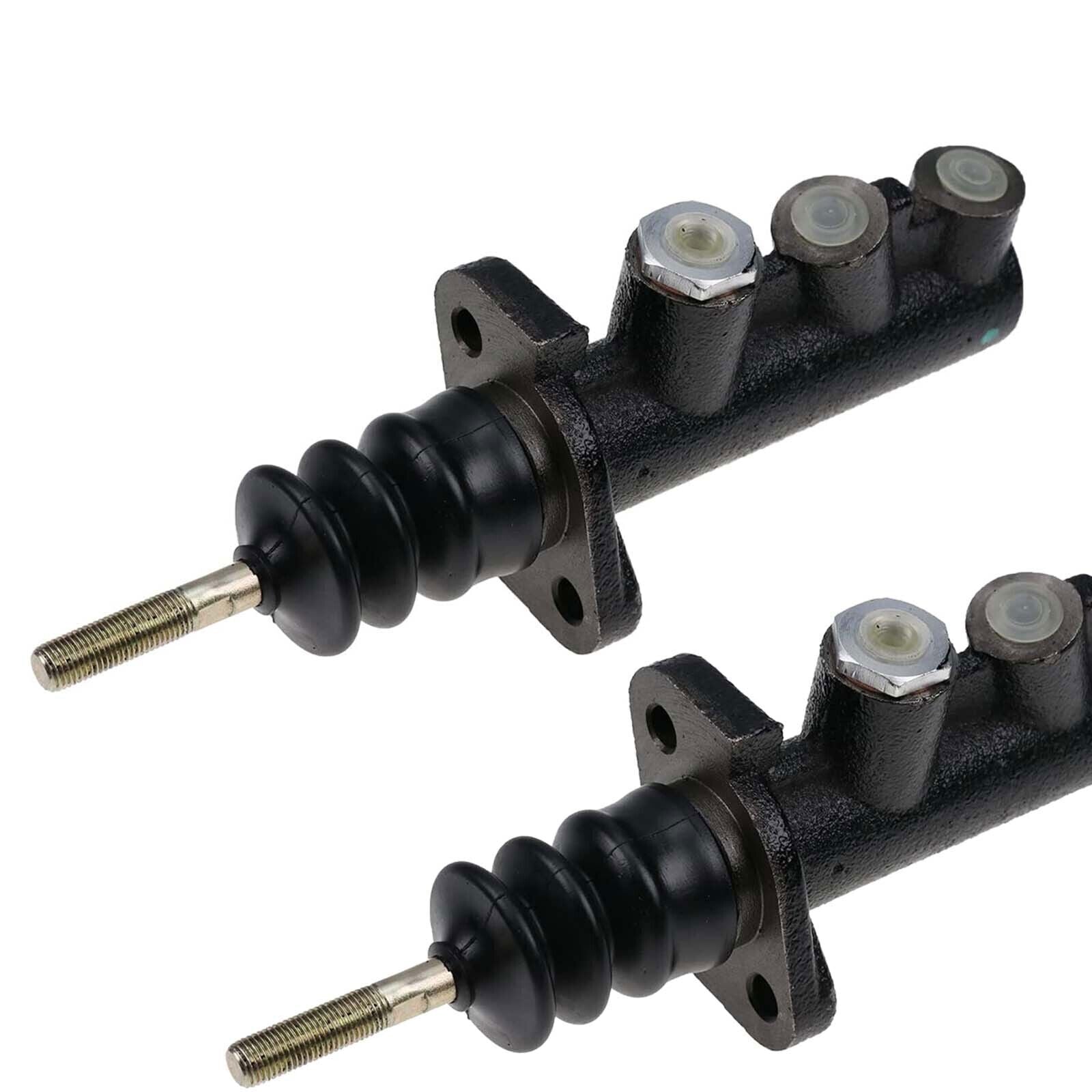 2PCS Brake Master Cylinder For Case 570LXT, 580K, 580 Super L, 580M, 590 Turbo