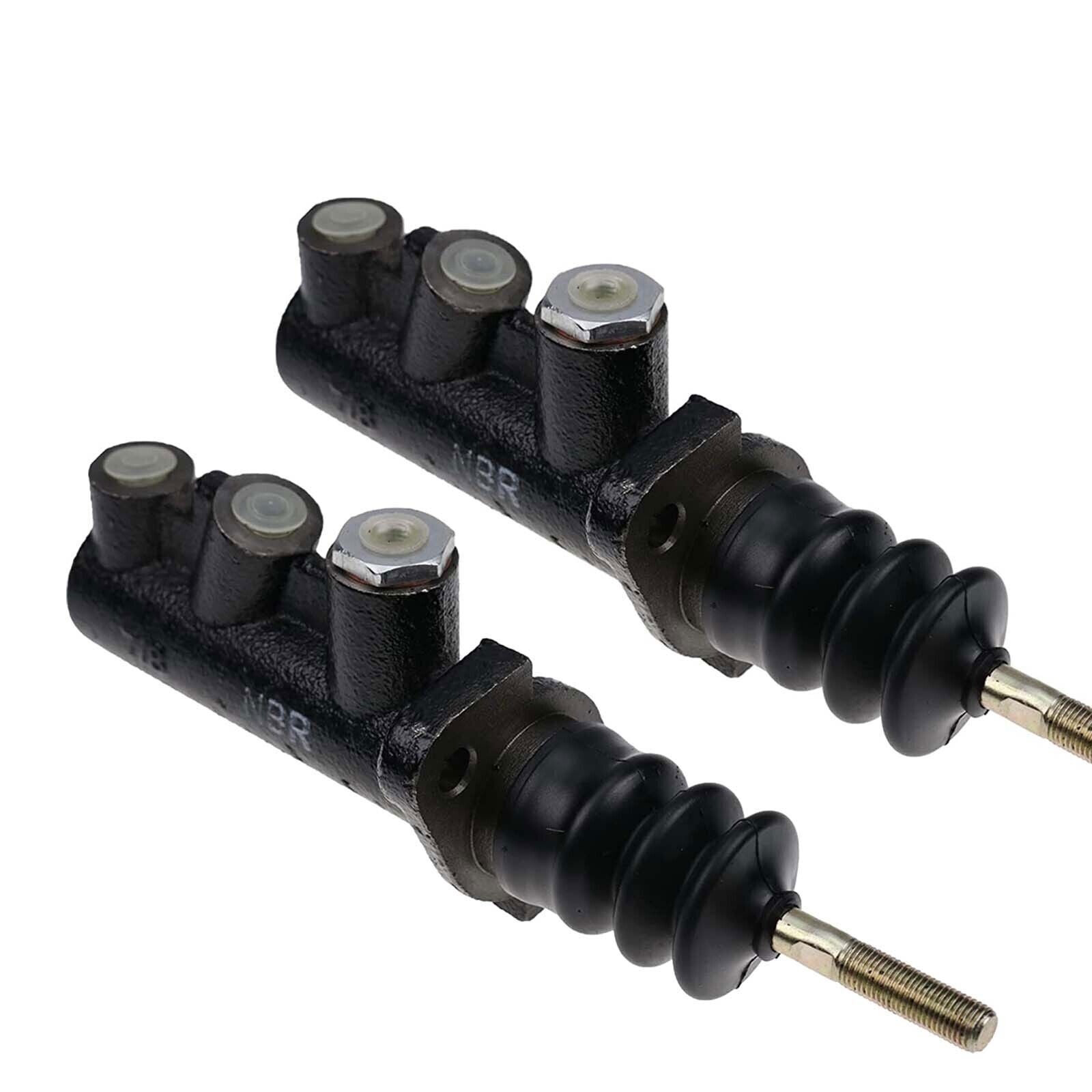 2PCS Brake Master Cylinder For Case 570LXT, 580K, 580 Super L, 580M, 590 Turbo
