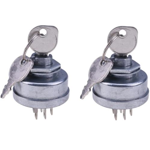 2PCS Ignition Switch 430-334 For Exmark 103-0206, 104-2541, 109-4736, 88-9830