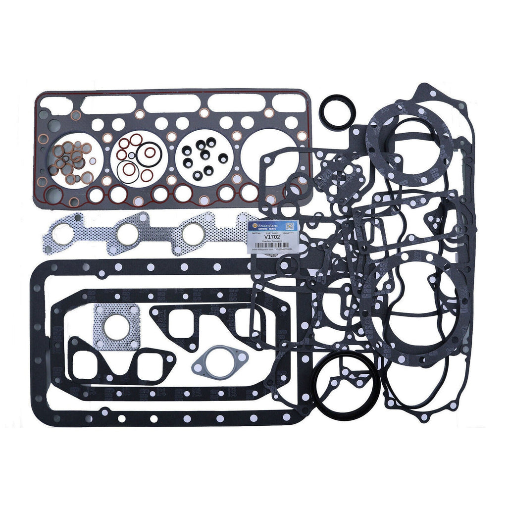 Hot Sales 6630554 6630555 Full Gasket Kit For Kubota V1702 V1702-B V1702B