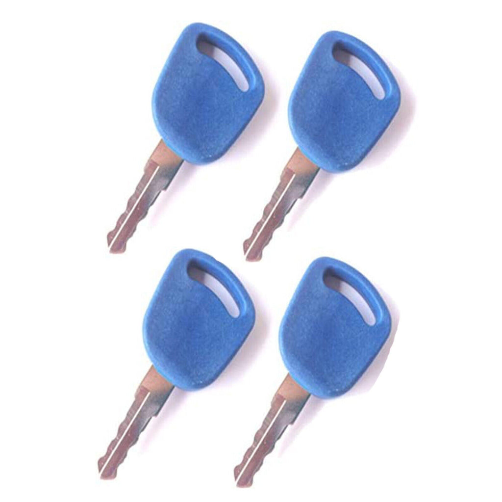 4X Ignition Keys 82030143 For Ford New Holland Tractor T5030 T5060 T6.125  TL90A