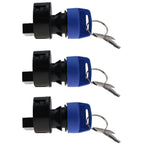 3X Ignition Switch 87577812 For New Holland TC35 TC35D TC40 TC40D TC45 TC45D