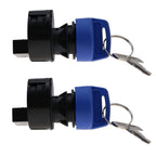 2PCS Ignition Switch 86405634 For New Holland Tractors TC35 TC35D TC40 TC40D