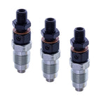 3PK Fuel Injector 6670465 QR6882650 For Kubota BX23S BX25 BX25DLB U17 RTV900G9