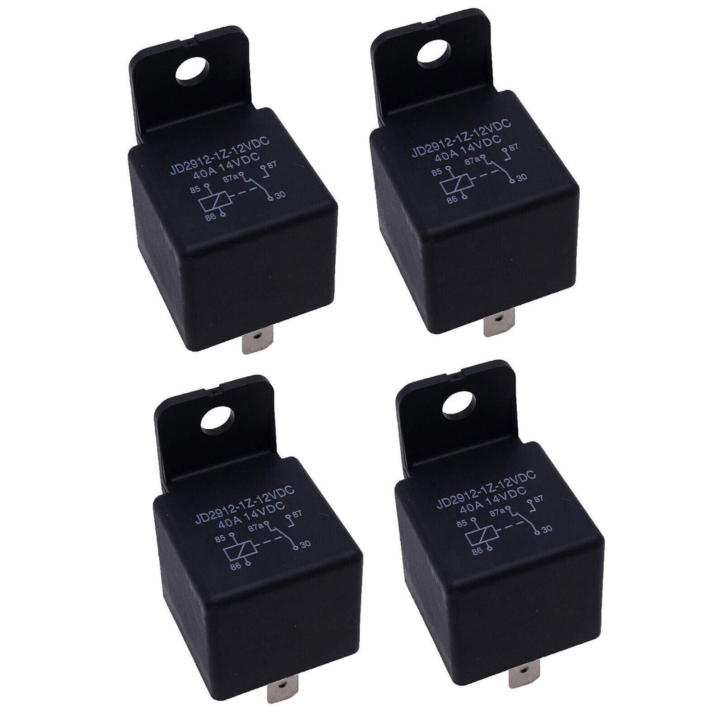 4PCS Relay GY20437 For John Deere 107H 107S 92H D105 D140 L100 L105 L110 L111