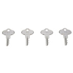 4 Ignition Keys IH382458R1 For Cub Cadet 104 124 105 125 106 126 147 128 129 149