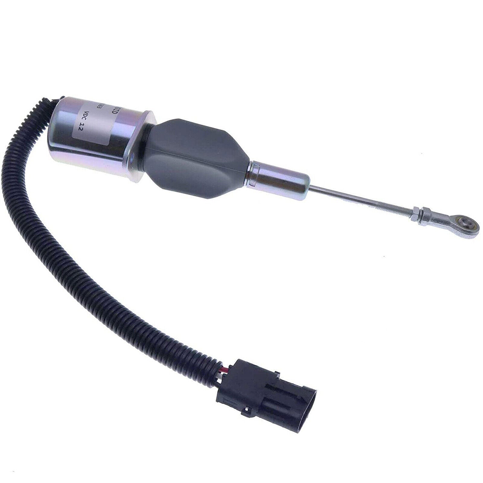 New Fuel Shutoff Solenoid RE53507 For John Deere 4955 4560 4760 4960 644G Loader