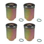 4PK ED0021753180-S Fuel Filter For Kohler Kohler Engine ED21753180 with O-RINGS