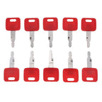 10X H800 Keys AT194969 AT147803  for Hitachi John Deere Case Dozer New Holland