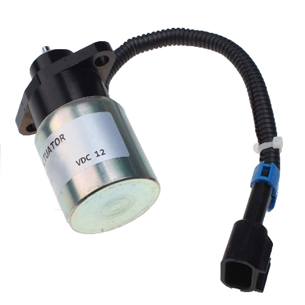 New 0175-12A5C9S Fuel Shutoff Solenoid SA-4863 Actuator for Kubota Engine 12V
