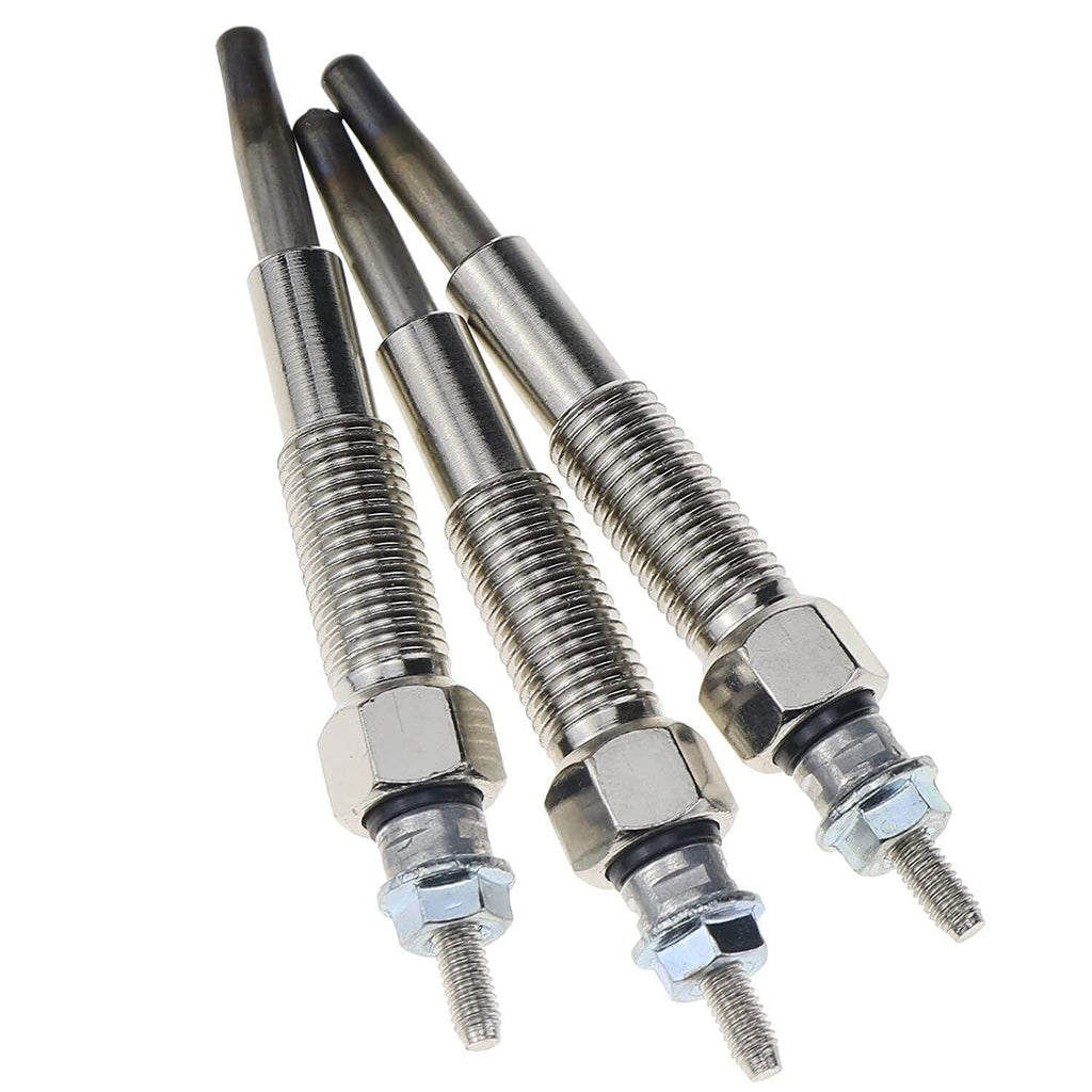 3X Glow Plugs SBA185366190 For New Holland BOOMER 3040,BOOMER 3045,BOOMER 3050