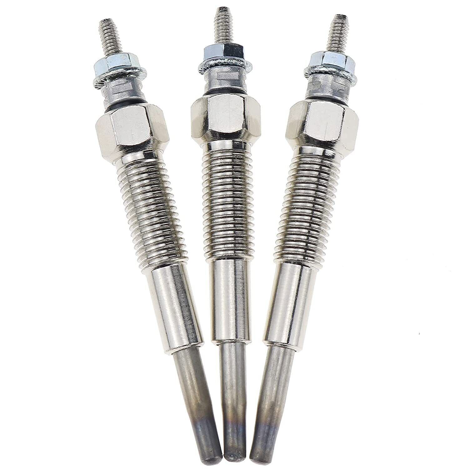 3X Glow Plugs SBA185366190 For New Holland BOOMER 3040,BOOMER 3045,BOOMER 3050