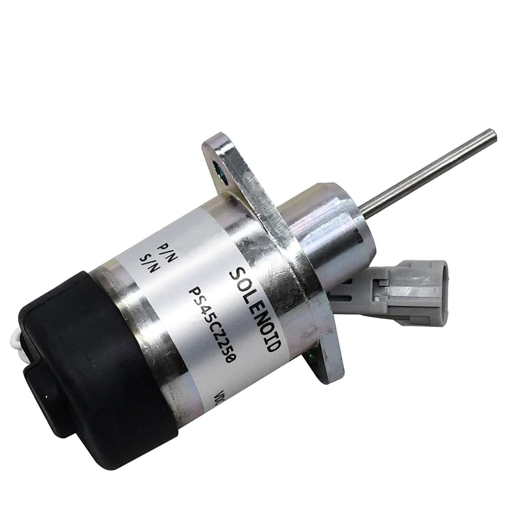 Fuel Shutoff Solenoid PS45CZ250 PS45CZ0254 PS45CZ290 For Kubota V3307  V3800DI