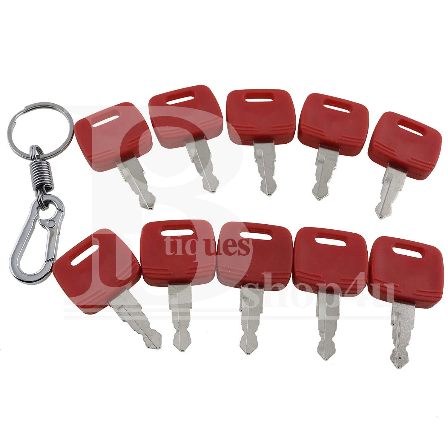 10X RE183935 RE43492 RE71557 Ignition Keys For John Deere Tractor 110TLB 3120