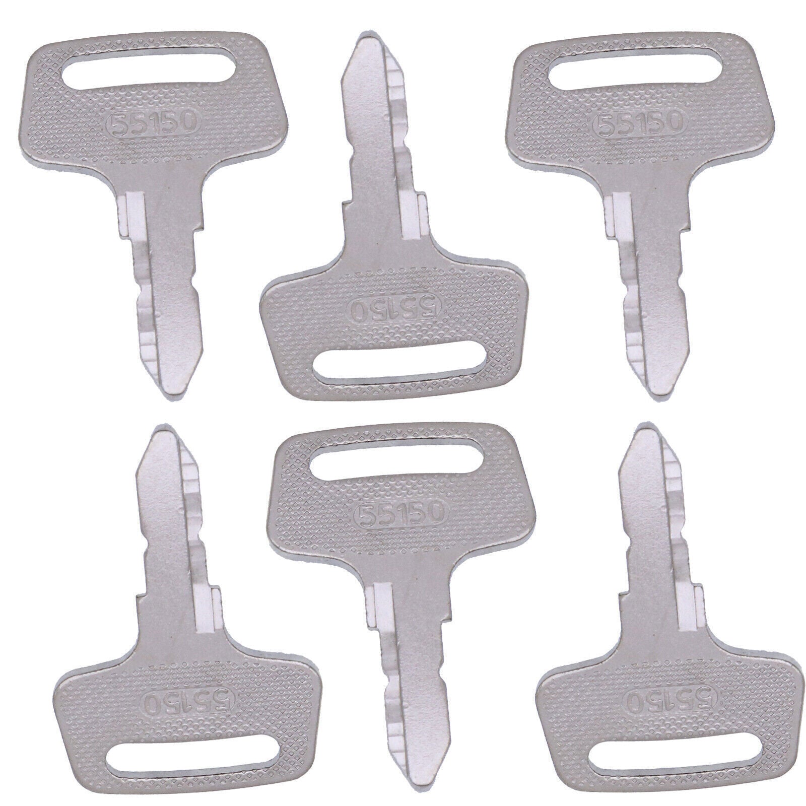 6X 55150 Ignition Key For Kubota B1550 B1750 B2150 BX1500D BX1800D BX22D BX23D