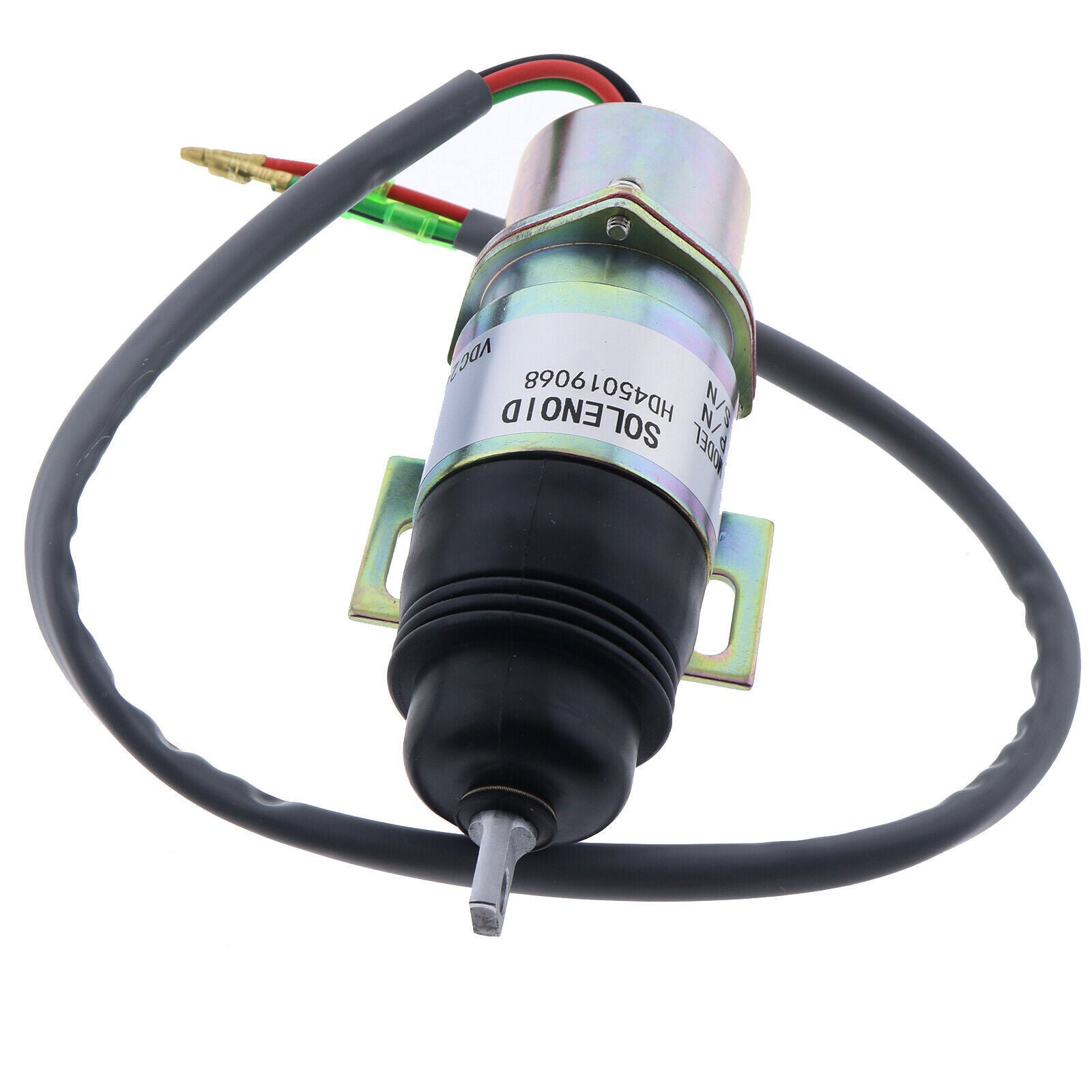 Fuel Shutoff Solenoid 1819100520 MV2-17A 24V for  Isuzu 4JG1 4JG2 6BG1 6BB1 4J62