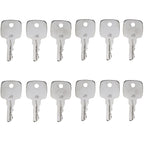 12X Key for John Deere Backhoe Loader 310J 325J 410J 710J L 310L 410L  410K 310K