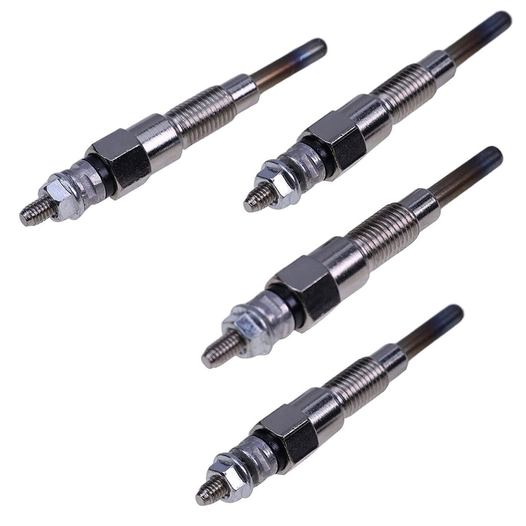 4X Glow Plugs For Kubota BX1500D BX1800D BX1830D BX1850D BX1860 BX2200D BX2230D