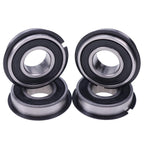 4PCS Front Wheel Bearings For Bad Boy Mower 022-7009-00 with Hi-Temp Grease