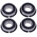 4PCS Front Wheel Bearings For Bad Boy Mower 022-7009-00 with Hi-Temp Grease