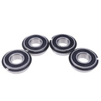 4PCS Front Wheel Bearings For Bad Boy Mower 022-7009-00 with Hi-Temp Grease