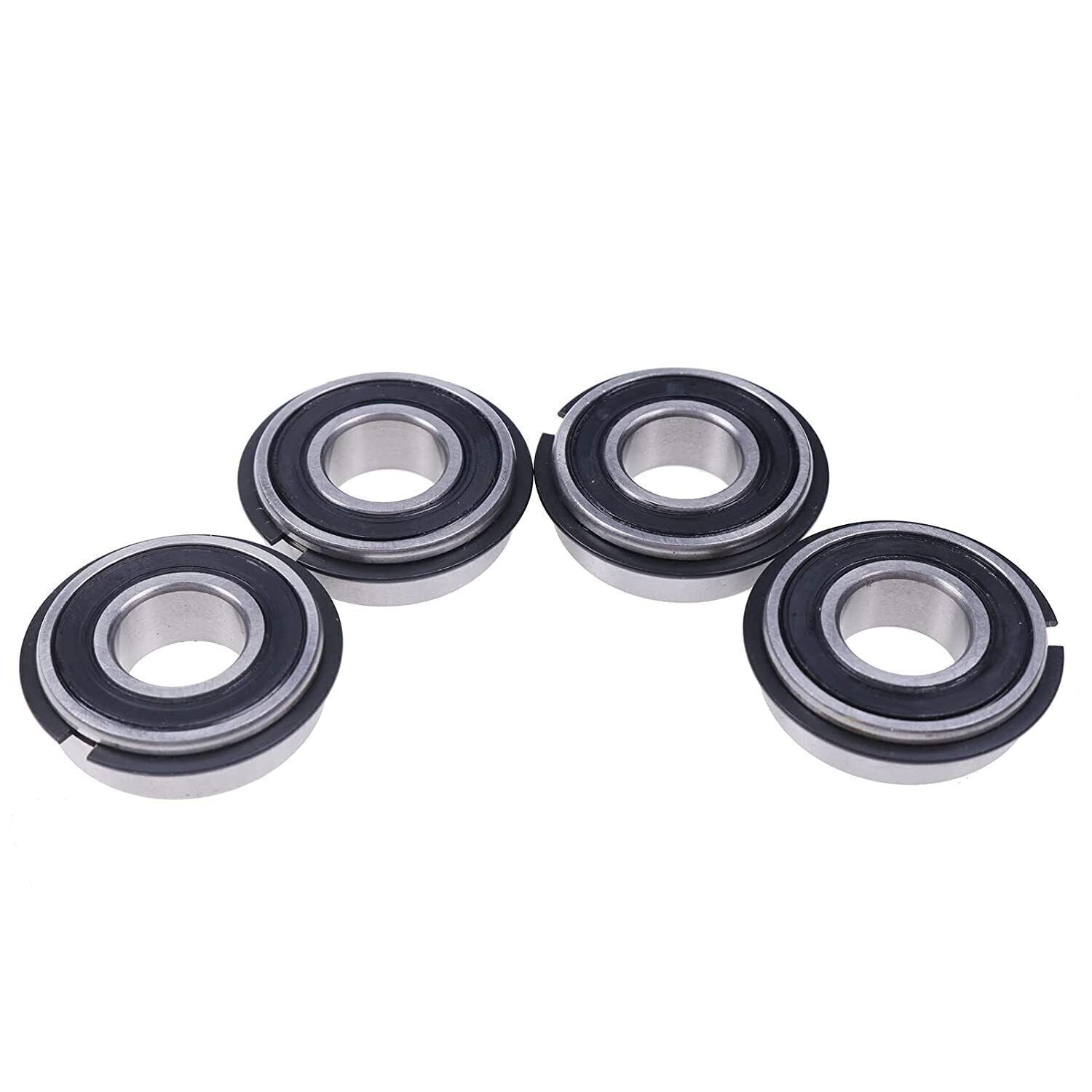 4PCS Front Wheel Bearings For Bad Boy Mower 022-7009-00 with Hi-Temp Grease