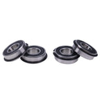 4PCS Front Wheel Bearings For Bad Boy Mower 022-7009-00 with Hi-Temp Grease