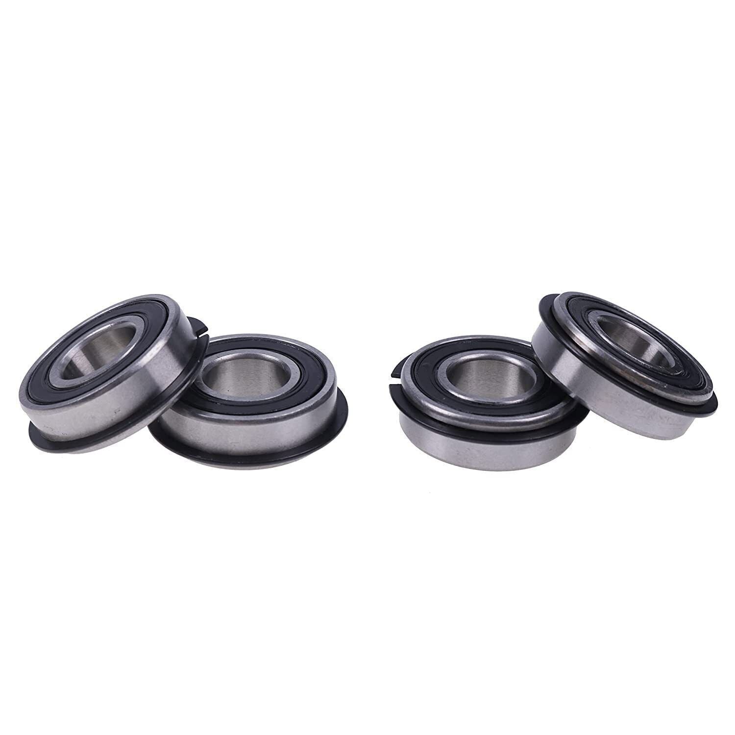 4PCS Front Wheel Bearings For Bad Boy Mower 022-7009-00 with Hi-Temp Grease