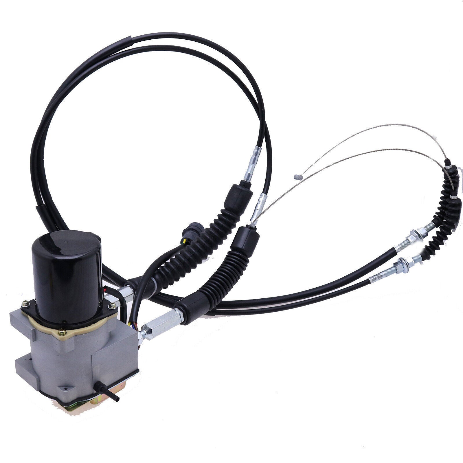 Throttle Motor 2475227 with 2 Cables For Caterpillar Excavator 311B 312 312B