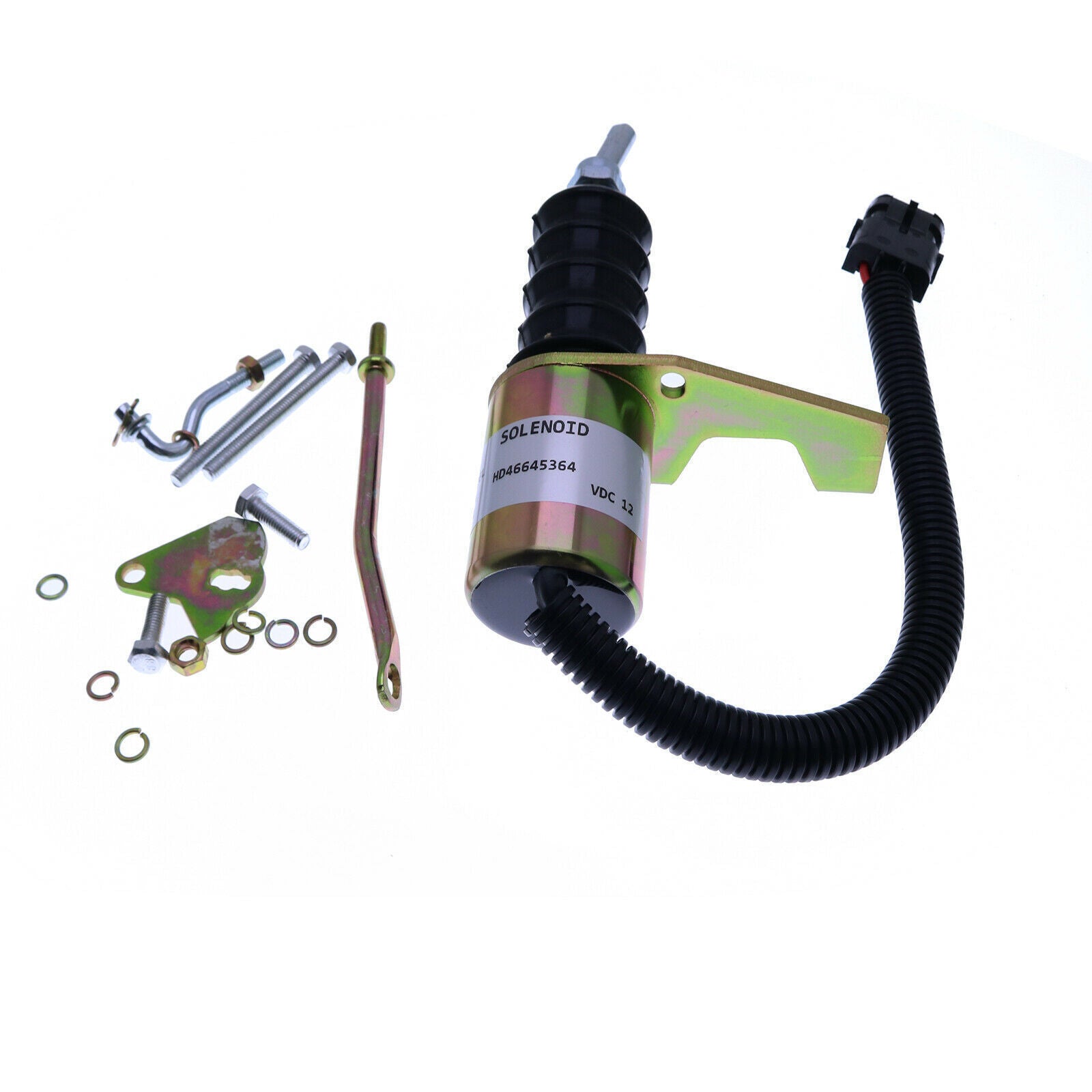 New 12V SA-3799-12 Fuel Shutoff Solenoid 1751ES SA379912 For Woodward Bosch RVS