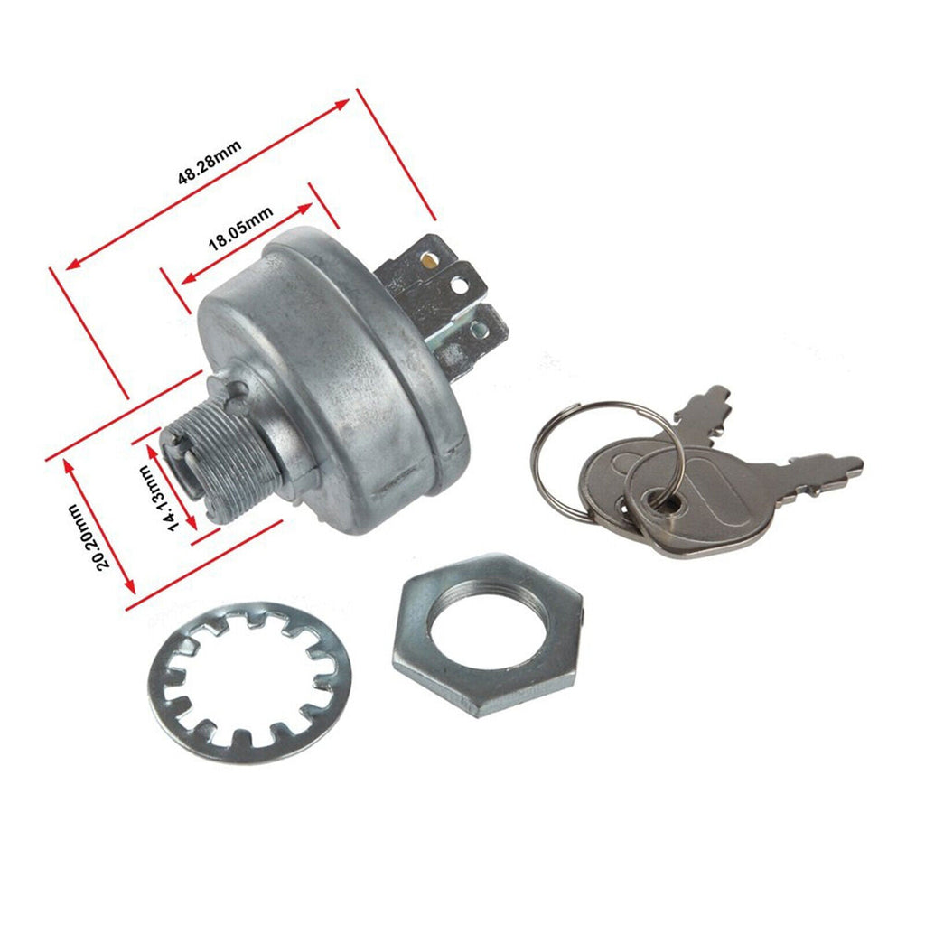 New Ignition Switch with Keys 7027698 7027698YP 7029010 27698 For Snapper