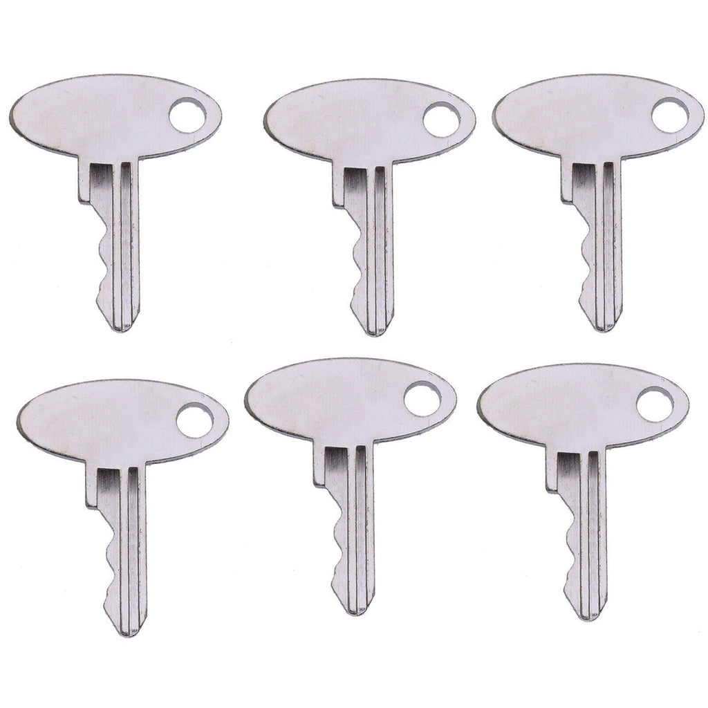 Hot New 6PCS Ignition Keys For Ford New Holland Tractor 1210 1320 1520 1530 1570