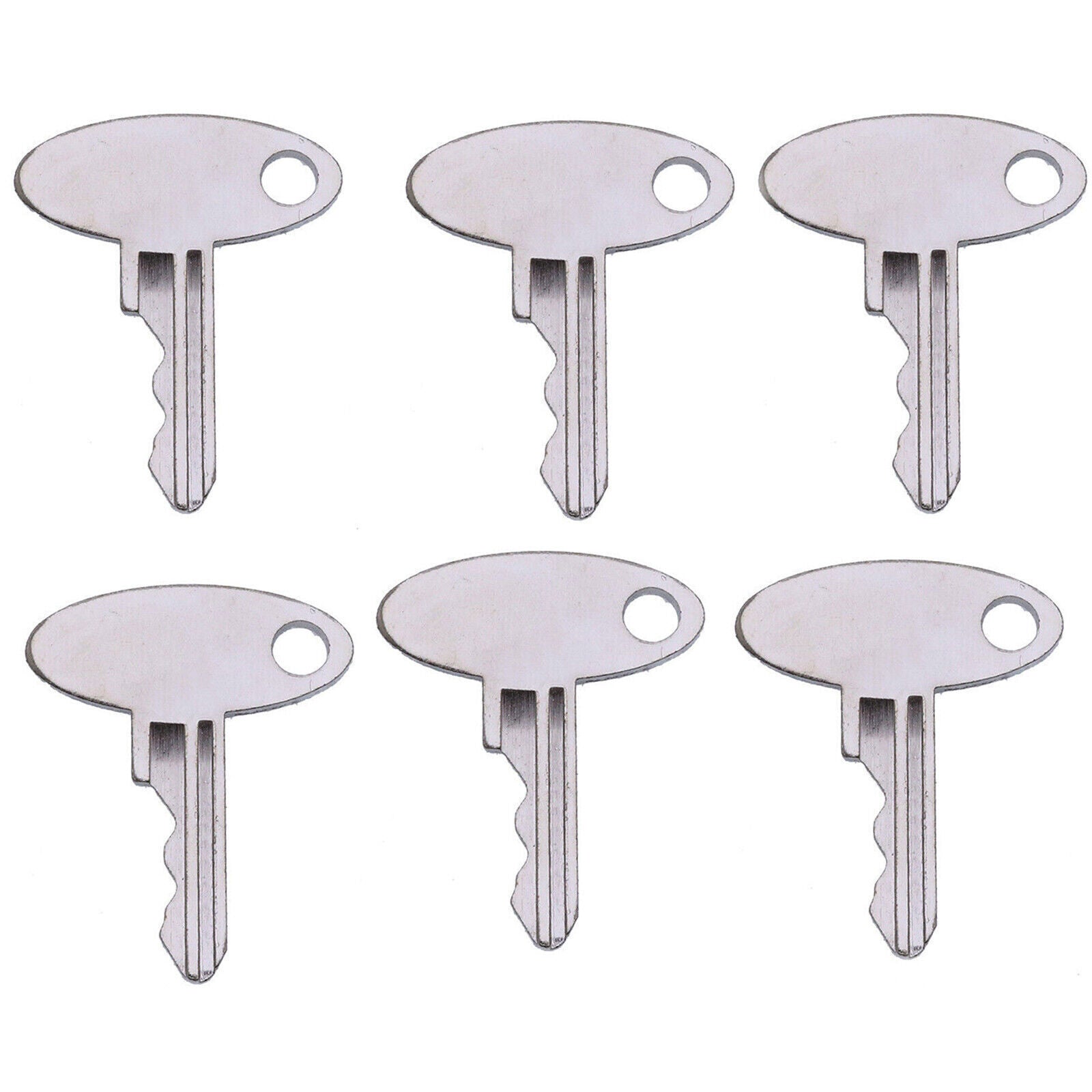 Hot New 6PCS Ignition Keys For Ford New Holland Tractor 1210 1320 1520 1530 1570