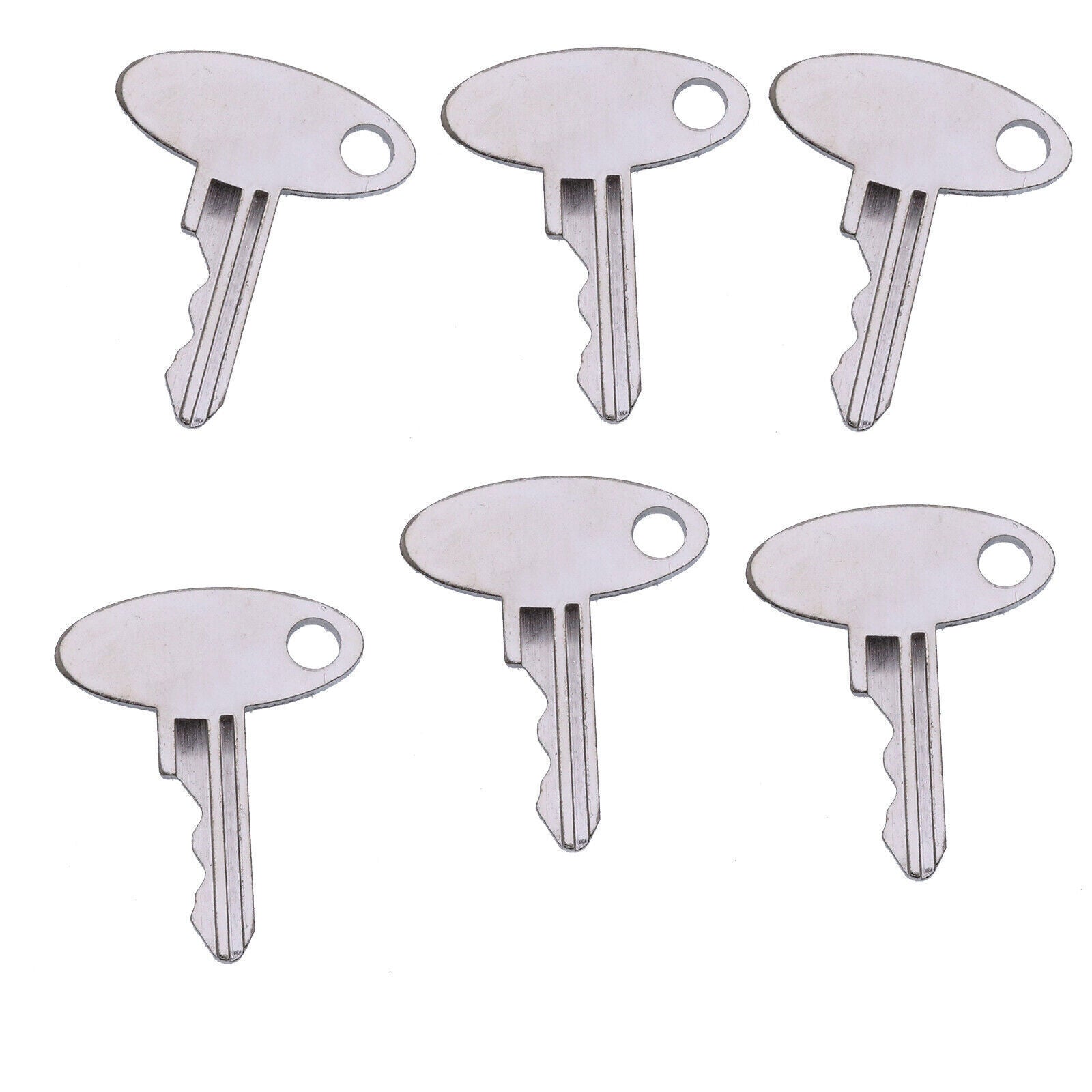 Hot New 6PCS Ignition Keys For Ford New Holland Tractor 1210 1320 1520 1530 1570