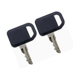 2PCS Ignition Keys AM131841 For John Deere 1200A 1420 1435 1445 1545 1565