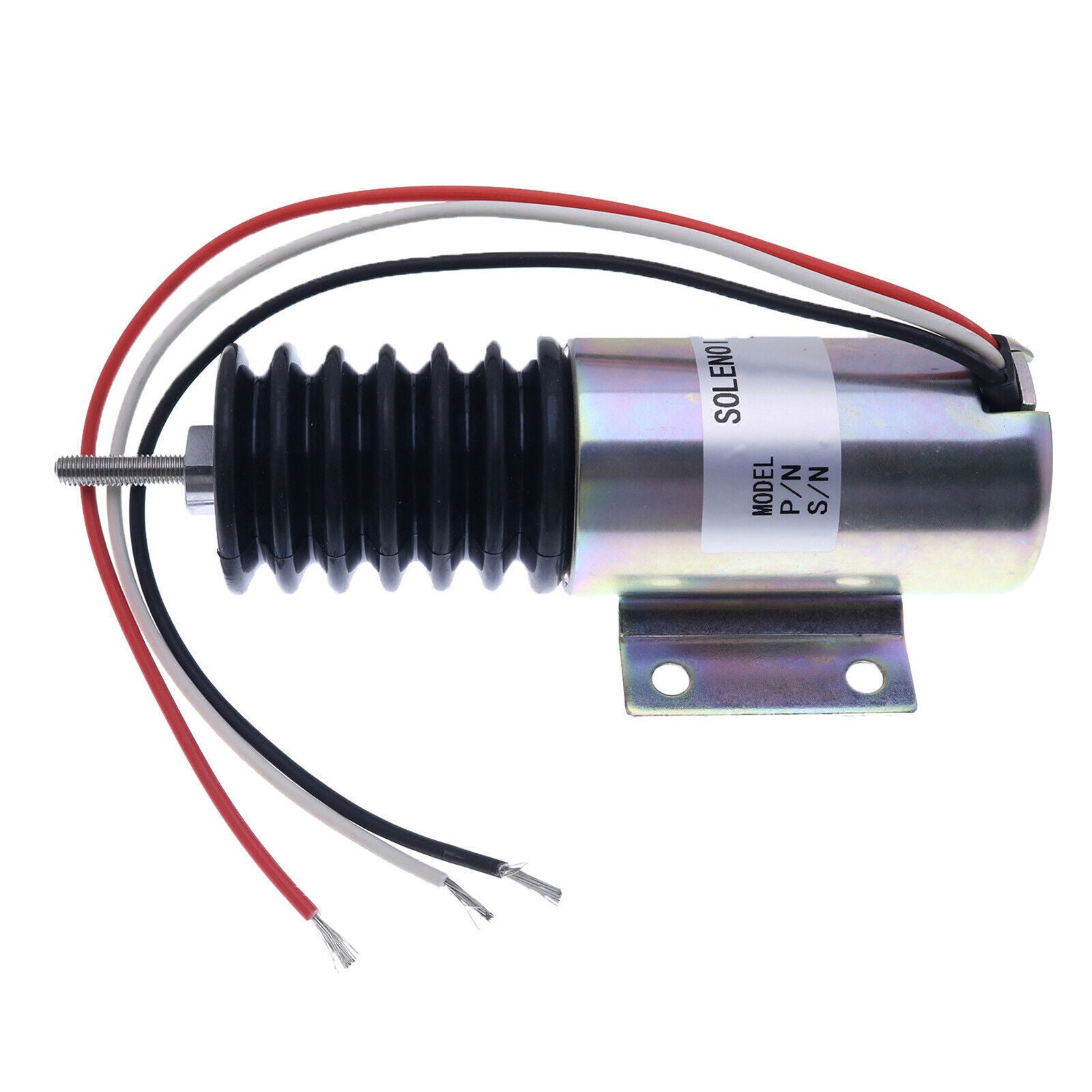 24V Stop Solenoid 119-7017 P613-A1V24 for CAT CB-434C,CB-534C,CB-535B,CB-634C