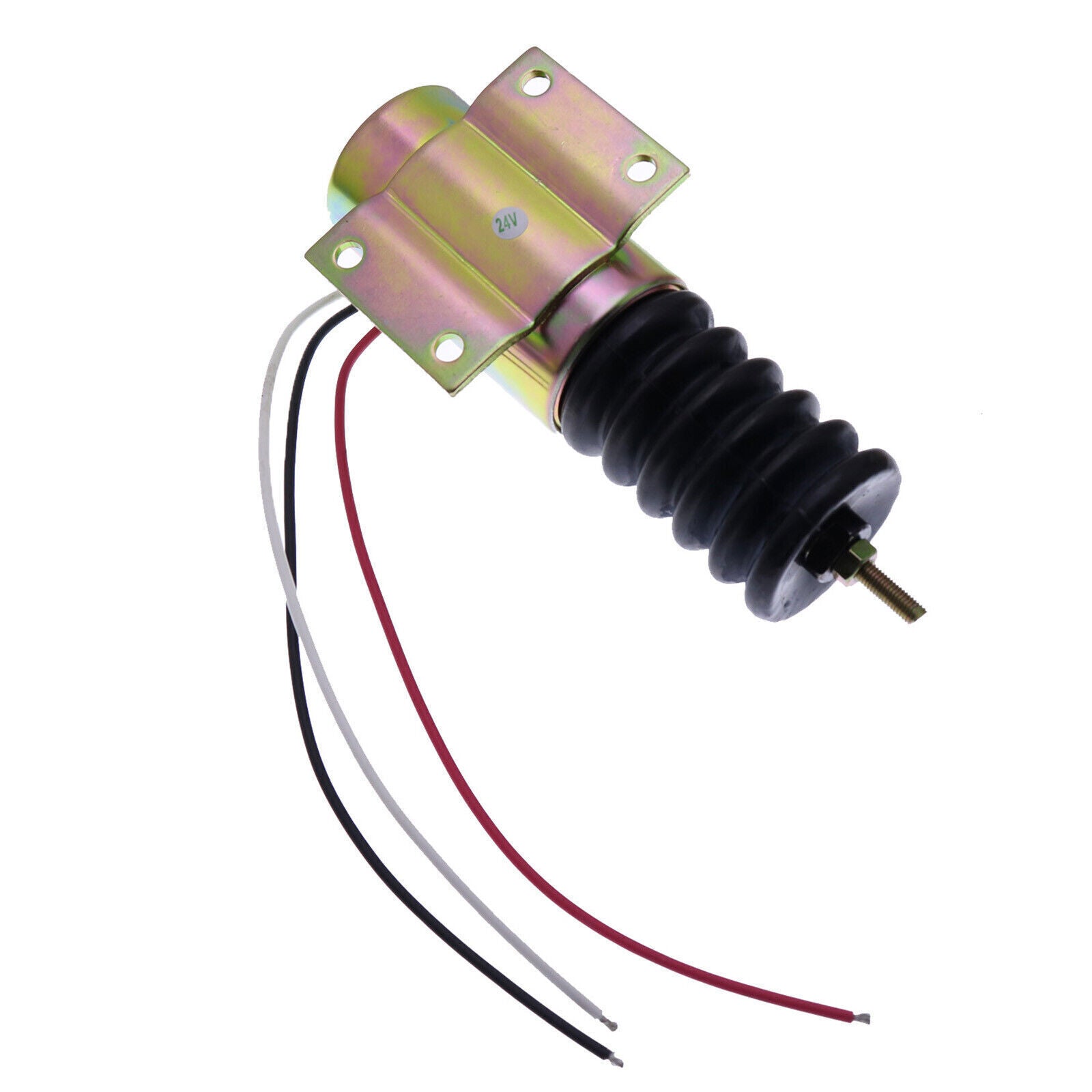 24V Stop Solenoid 119-7017 P613-A1V24 for CAT CB-434C,CB-534C,CB-535B,CB-634C