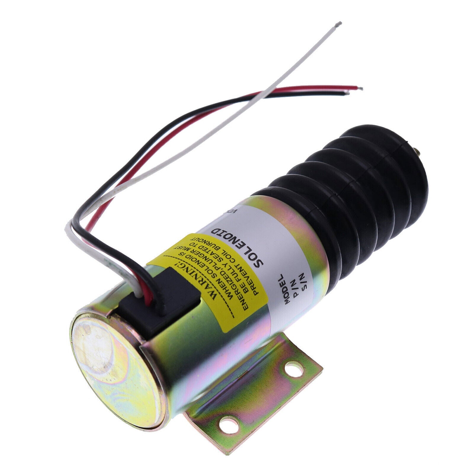 24V Stop Solenoid 119-7017 P613-A1V24 for CAT CB-434C,CB-534C,CB-535B,CB-634C