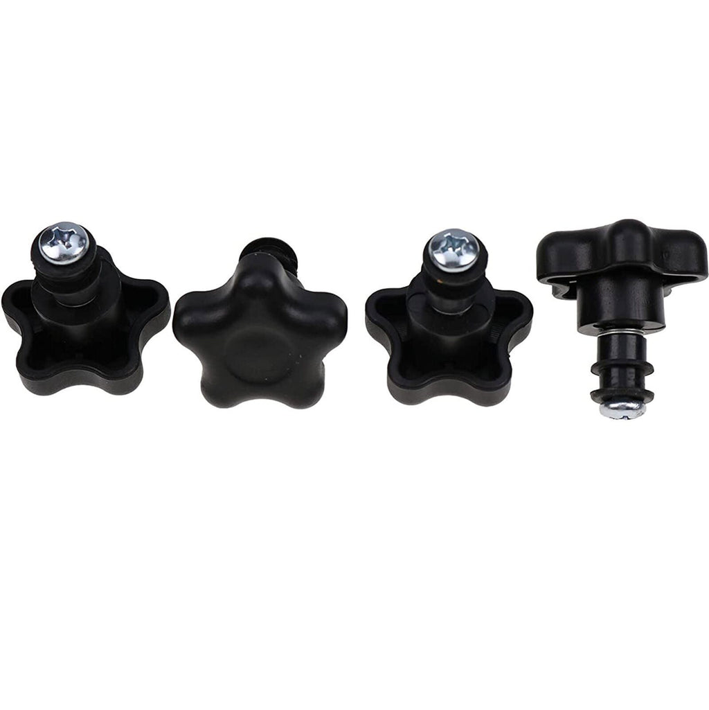 4X  6681614 Top Window Knob Kit for Bobcat T110 T140 T180 T190 751 763 773 863