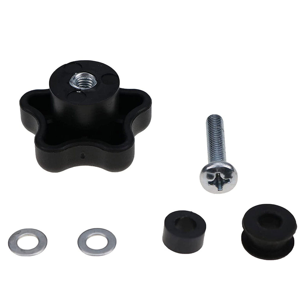 4X  6681614 Top Window Knob Kit for Bobcat T110 T140 T180 T190 751 763 773 863