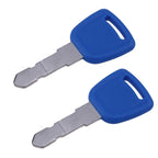 2PCS Ignition Keys 87778921 For New Holland Tractors 1020 1025 1030 4055 4060