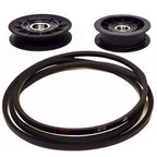 Idler Pulley Drive Belt Kit GX20006 GX20286 GX20287 For John Deere L100 Series