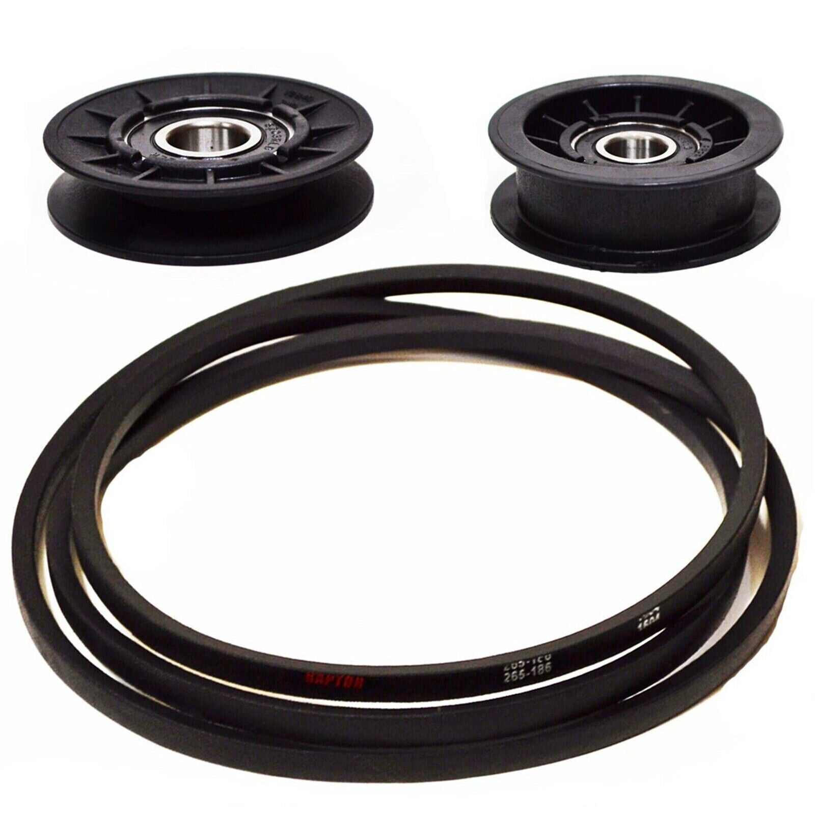 Idler Pulley Drive Belt Kit GX20006 GX20286 GX20287 For John Deere L100 Series