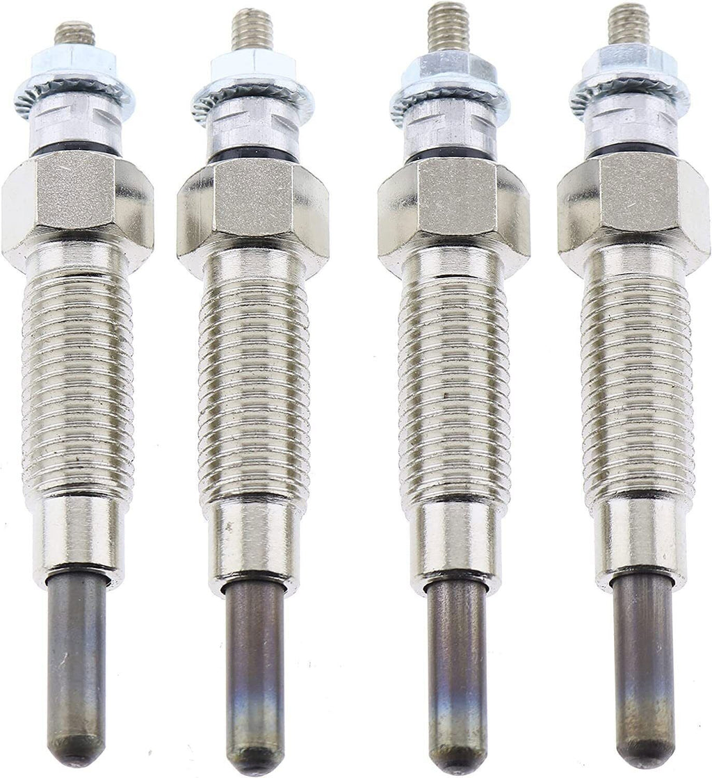 4XPCS Glow Plug  129155-77800 15521-65510 For New Holland L454 L455 L553 L555