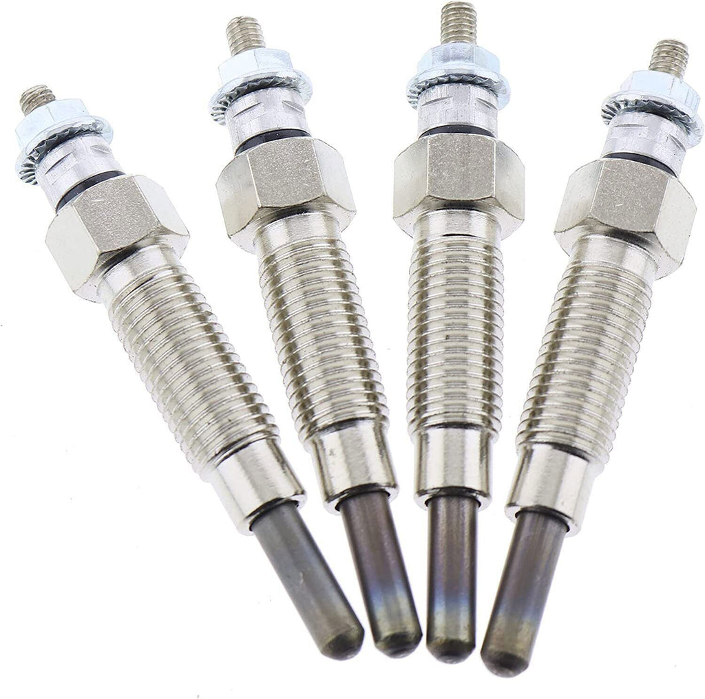 4XPCS Glow Plug  129155-77800 15521-65510 For New Holland L454 L455 L553 L555