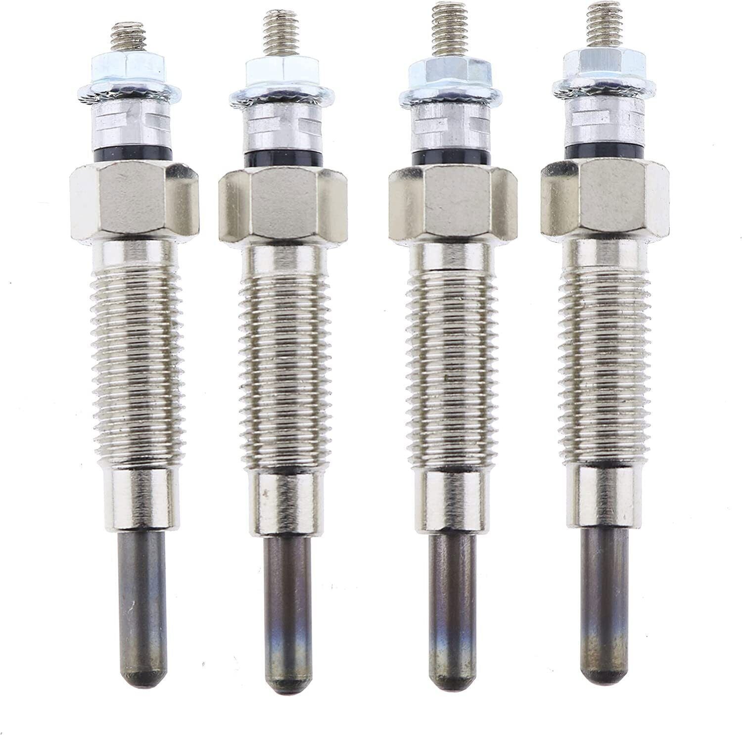 4XPCS Glow Plug  129155-77800 15521-65510 For New Holland L454 L455 L553 L555
